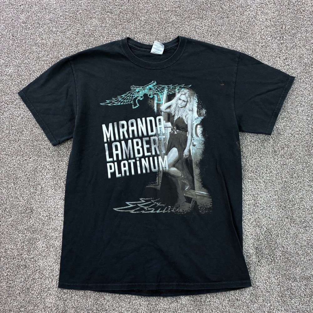 Vintage Y2k Miranda Lambert Platinum Shirt Mens Medium Black‎ Tour Country Music